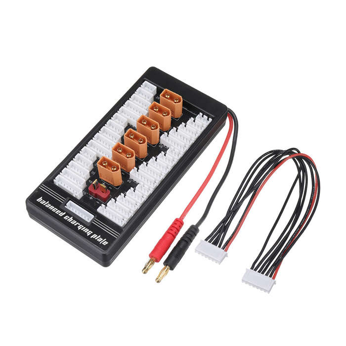 Banana Plug - 2-6S XT60 Plug Parallel Charging Board Para Board XT60 Plug 4.0MM Banana Plug T Plug I