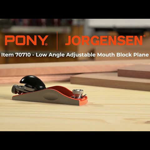 A - Pony Jorgensen NO.60-1/2 Low Angle Block Plane Adjustable Mouth Mini Wood Planer Handheld Plane