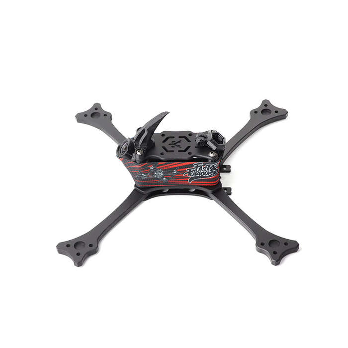 Black - HGLRC Wind5 Lite V2 195mm Wheelbase 5 Inch Frame Kit for RC FPV Racing Drone