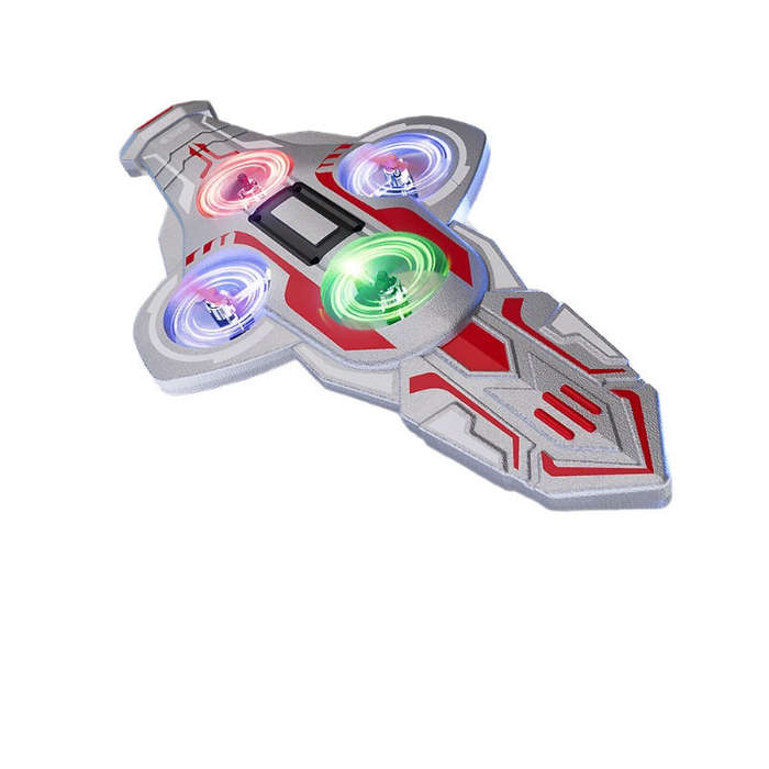 Red - ZF72 2.4G Flying Sword EVA Foam Gesture Voice Controlled Dual Remote Control 360 Flip Roll Tur