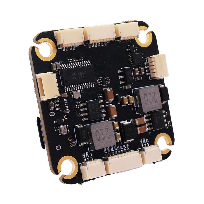 STM32H743VIT6 - HAKRC H743 6-12S ICM42688 Flight Controller with 5V 12V BEC Output Barometer Externa