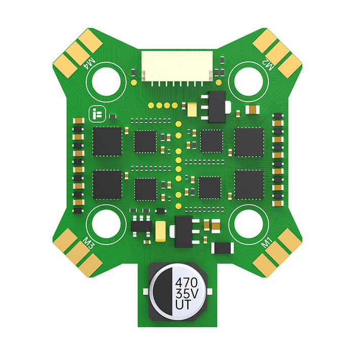ESC - 20x20mm iFlight BLITZ Mini E55S 55A 2-6S BLheli_S 4IN1 Brushless ESC for FPV RC Racing Drone