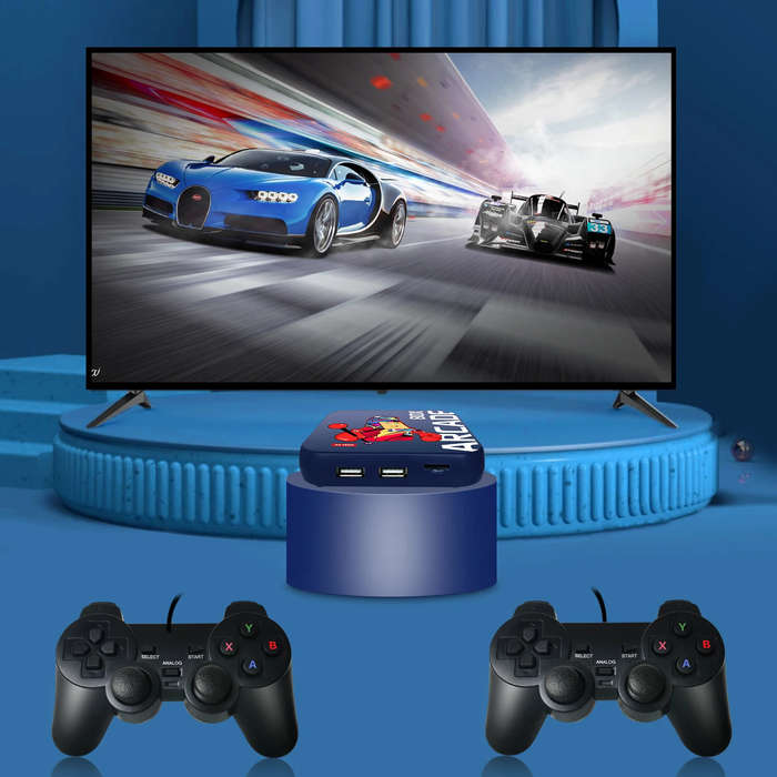 256GB - 256GB Video Game Console Built-in 51000 Games for N64/PS1/DC/SEGA/PSP Emulator Console Arcad