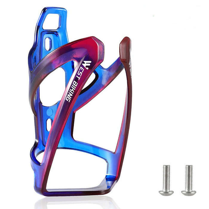 Brown - Colorful Bicycle Bottle Holder with Screws Water Bottle Cage for Road Mountain Bike Electric