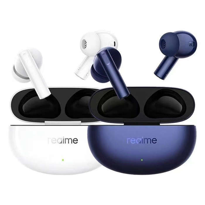 Realme Buds Air 5 TWS Earbuds bluetooth 5.3 Earphone 50dB Active Noise Cancelling 12.4mm Mega Titani