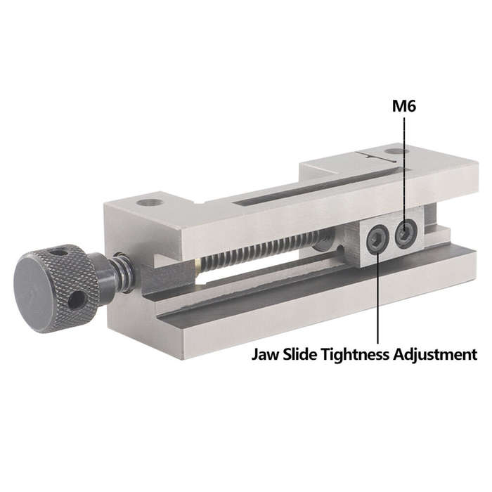 Silver - High Precision Machine Vise 2 Inch 2" Right Angle Vise Grinder CNC Gad Tongs For Surface Gr