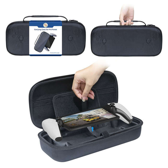White - [Black Myth: WuKong] JYS-P5190 for PS5 Portal Console Storage Bag Shockproof Water-resistent