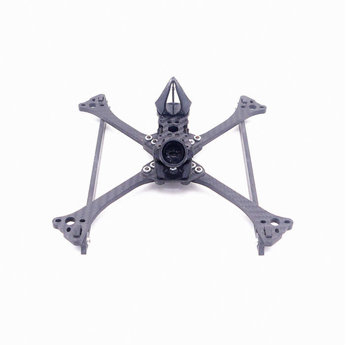 Frame Kit - TEOSAW 533 210mm Wheelbase 5mm Arm Thickness Carbon Fiber 5 Inch Frame Kit for FPV Racin