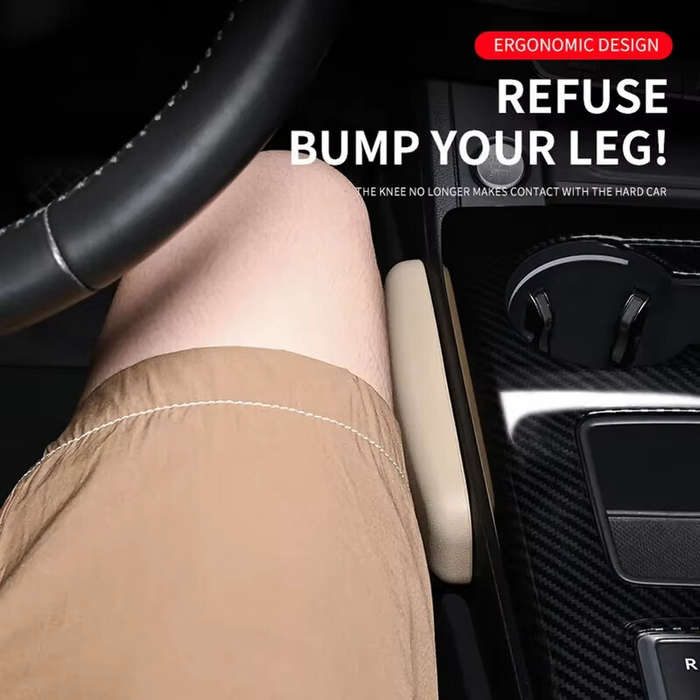 Black - Car Foot Pads Knee Pads Leg Pads Car Leg Rests Car Door Control Leg Pads Universal Auto Armr