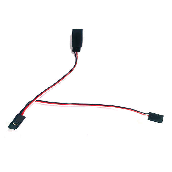Black - SG PINECONE FORSET RC Car Parts JST 3P Male Female Adapter 3 Lines Servo Connect Cable Vehic