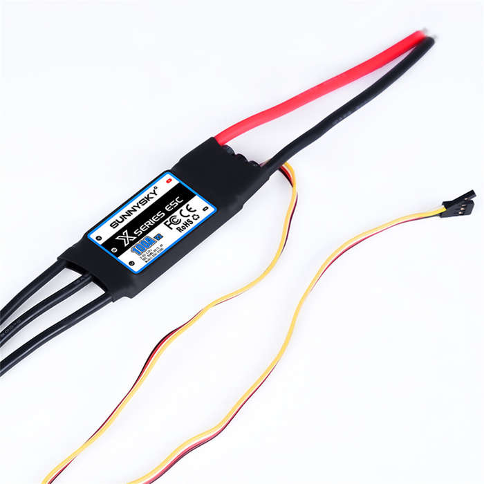 100A - SUNNYSKY X Series 100A V2 2-6S Brushless ESC With 5.6V/7.4V 8A BEC for RC Airplane