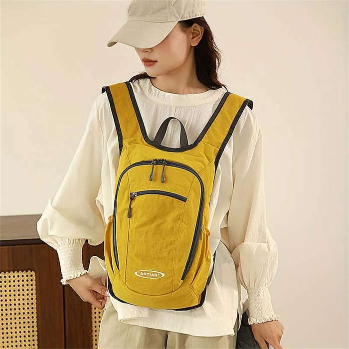 Black - IPRee Outdoor Climbing Backpack Large Capacity Mountaineering Bags Foldable Camping Hiking D