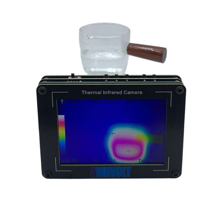 Black - OVMLX Thermal Imager with Advanced MLX90640 Sensor OV2640 Visible Light Camera Fusion Mode 3