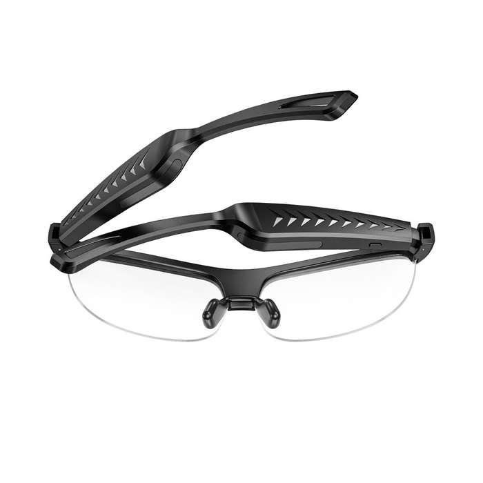 Pink - SENBONO L01 Smart Sports bluetooth Glasses BT8925 Chip Built-in BOSSCavity Horn Stereo Surrou