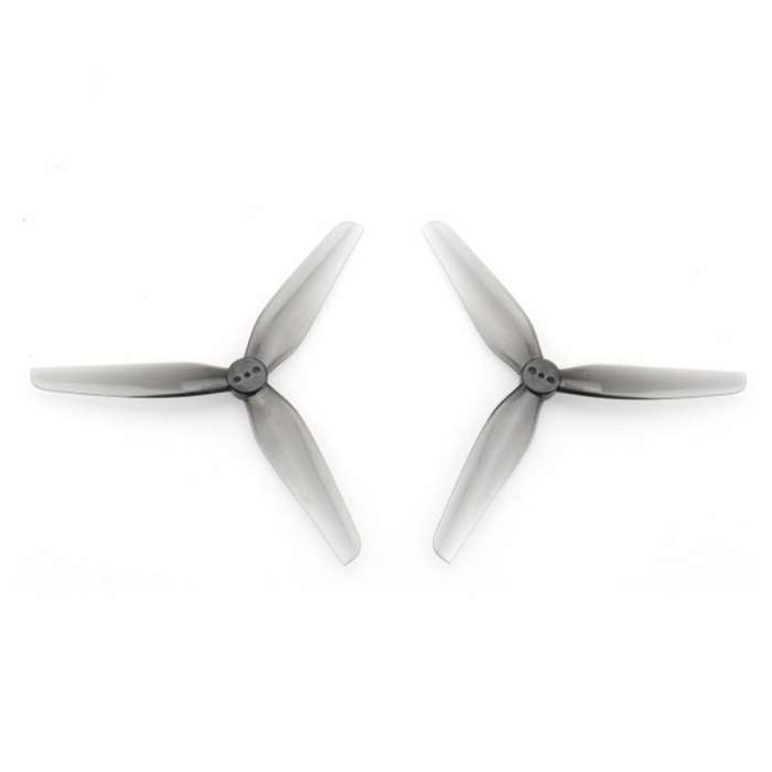 2 Pairs HQprop Durable Prop T4X2X3 4020 4 Inch 3-Blade Propeller Grey (2CW+2CCW) Poly Carbonate for