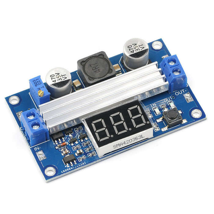 LTC1871 100W High Power DC-DC Booster Step Up Module 3.5-35V Converter Regulated Power Supply with D