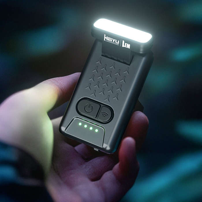 Black - LED Clip on Cap Lights USB Rechargeable Cap Flashlight Clip Waterproof Ultra Bright Hat Flas