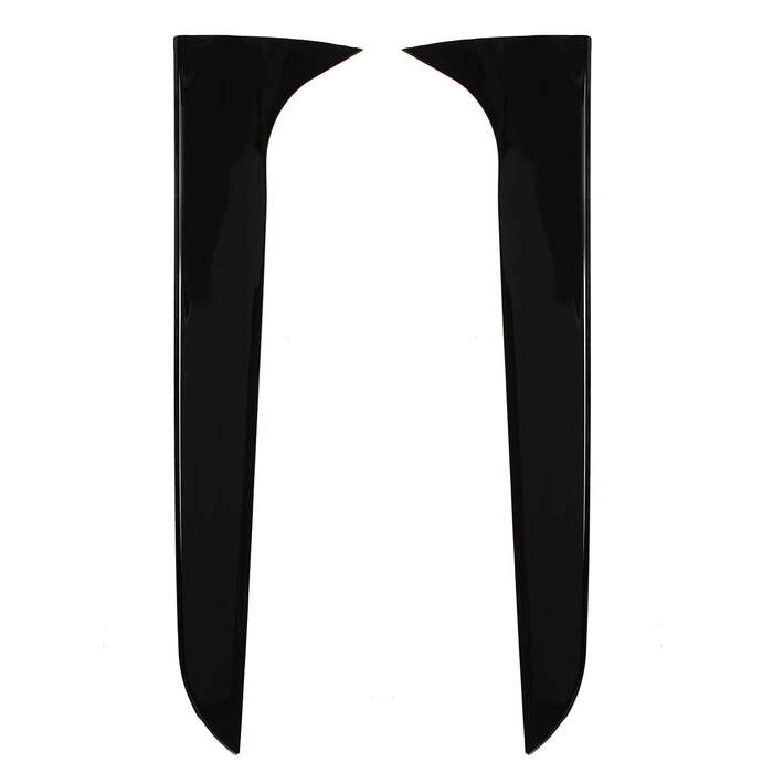 2Pcs Car Rear Window Side Spoiler Spoiler Wing Canard Canards Splitter For Audi A4 B8 Allroad Avant
