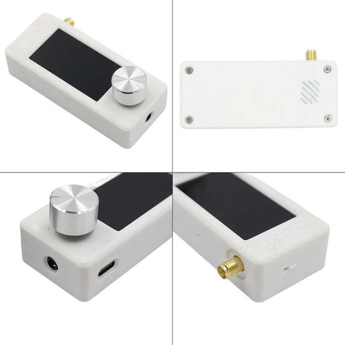 #B - SI4732 Portable Radio 0.5-108 MHz LSB USB AM FM Pocket Digital Display Rechargeable Long Batter