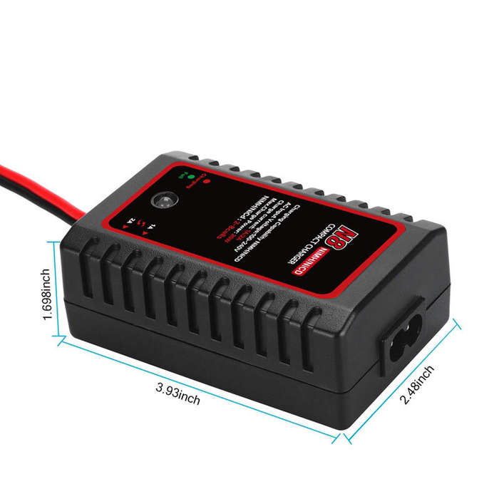 AU Plug - HTRC N8 Battery Charger 20W 2A AC Compact Charger For 2S-8S Nimh/Nicd Battery
