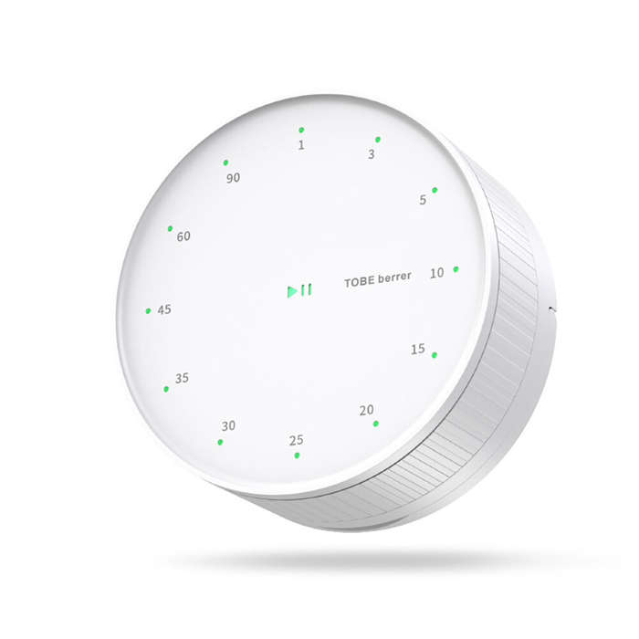 White - Automatic Magnetic Kitchen Timer Multifunctional Kitchen Timer Magnetic Digital Timer Loud A