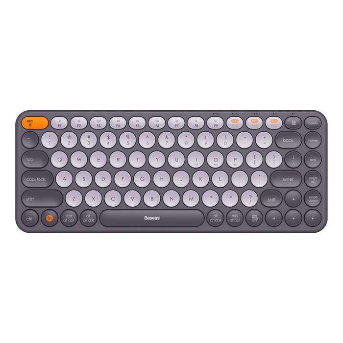 Baseus Bluetooth Wireless Computer Keyboard Multi-Connectionwith High Portability with 2.4GHz USB Na