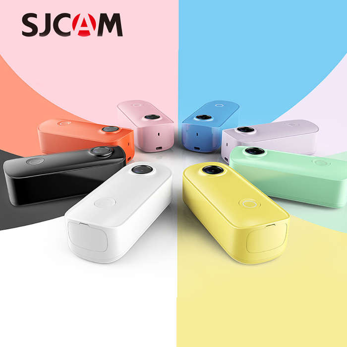 Black - SJCAM C100 Plus 4K Mini Action Sport Camera 4K 30FPS H.265 12MP 2.4G WiFi 30M Waterproof Car