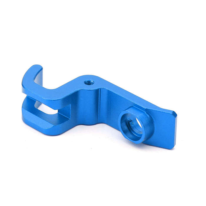 Blue - Upgraded Aluminum Alloy Car Shell Buckle Set Accessories for MJX 1/16 16208 16017 H16H RC Car