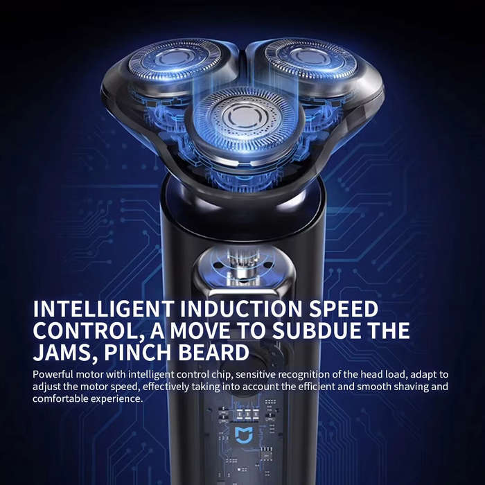 Black - XIAOMI MIJIA S301 Men's Electric Shaver Beard Trimmer Machine Shaving Portable Flex Razor IP