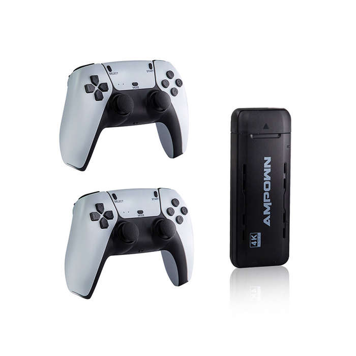 Ampown U9 Video Game Console Amlogic S905X3 Quad-Core 1GB RAM 64GB ROM 10000+ Games PSP PS1 N64 FC M