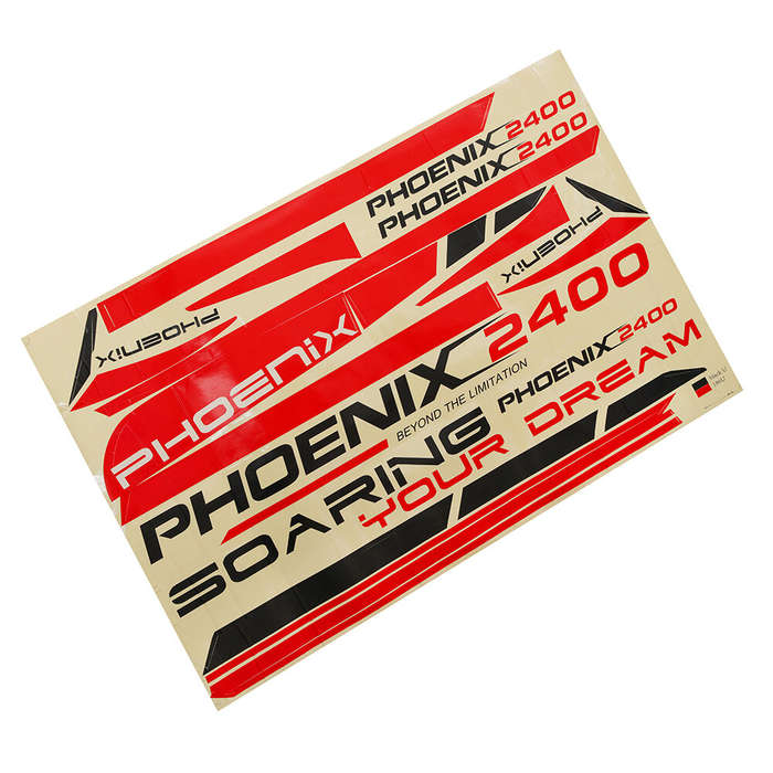 Decals - VolantexRC 759-3 Phoenix 2400 RC Airplane Spart Part Decals