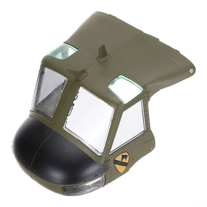 Green - Eachine E190 E190 PRO RC Helicopter Spare Parts Nose Cover Set