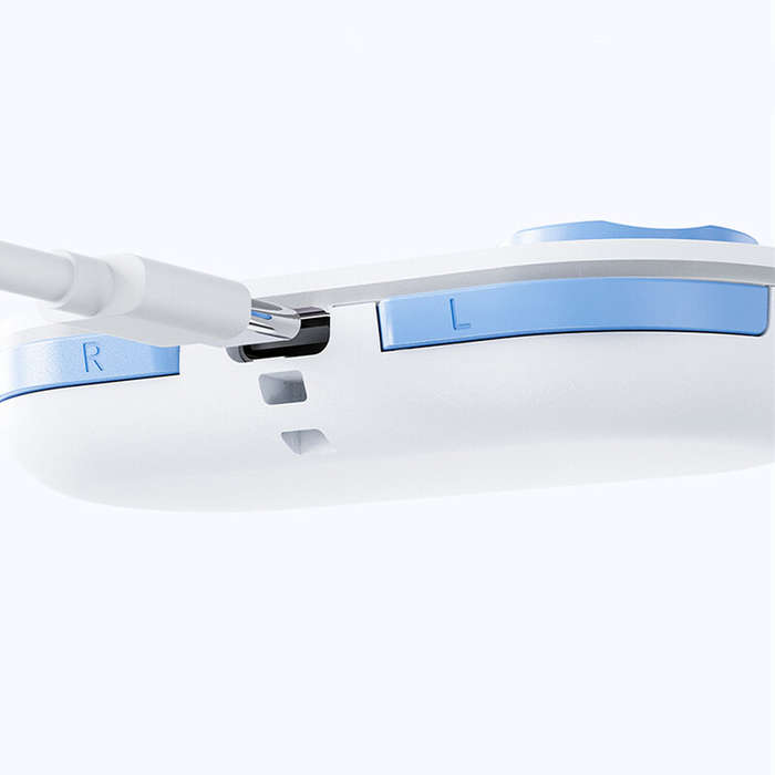 Grey - LinYuvo KS54 Mini Wireless bluetooth Game Controller with Vibration Pocket Sized Gamepad 180m