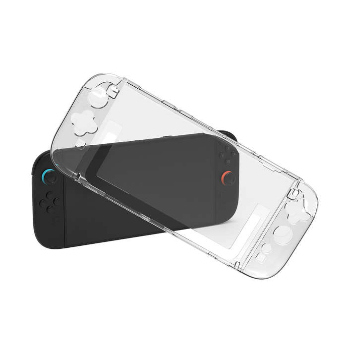 Transparent - JYS JYS-NS2273 Switch2 Split Crystal Case Anti-Scratch Shockproof PC Protective Shell