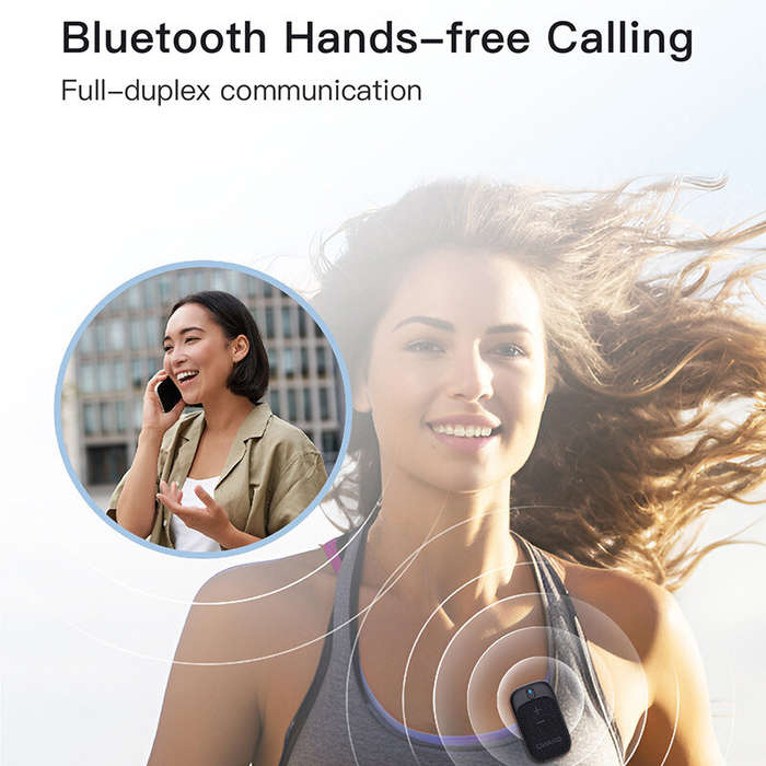 Black - WS11 Mini Wearable bluetooth 5.4 Speaker Outdoor Cycling Speaker with HD Neodymium Full-rang