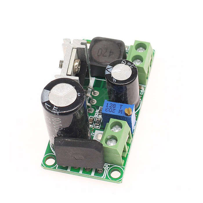 Low-voltage AC-DC Step-down Power Module DC-DC Adjustable Regulated Power Supply LM2596HV Power Modu