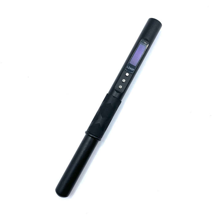 Sliver - L245P Smart Soldering Iron CNC Metal Case Dual PD/DC Power 65W-100W Fast Heating 0.91inch O