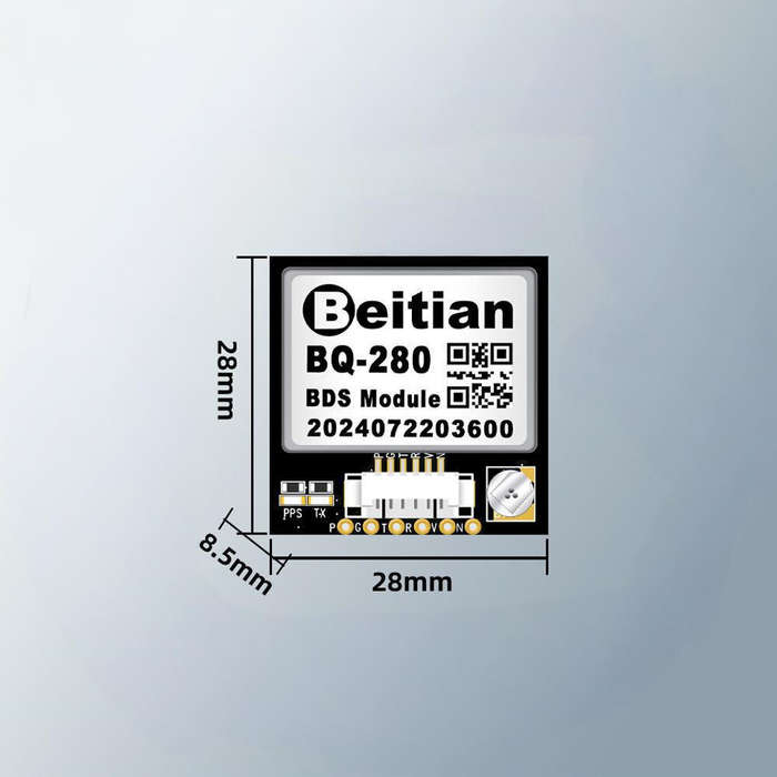 BQ-280 - Beitian BQ-280 BDS GPS Module High Precision GNSS Positioning Built-in Antenna with Interna