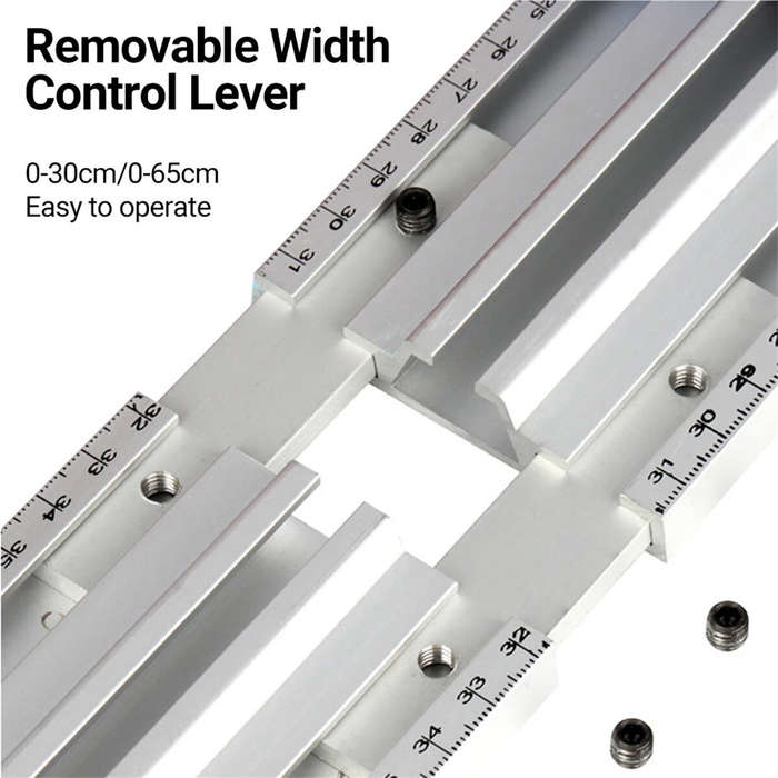 #A - Woodworking Rip-cut Circular Saw Guide Track Guide & Guide Rail Cutting Tool Saw Guide for Circ
