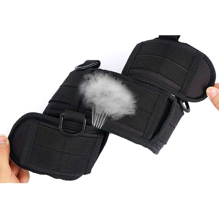 Brown - TUSHI Outdoor Tactical Belt Multifunctional Waist Seal Training Equipment Weight-Bearing Wai