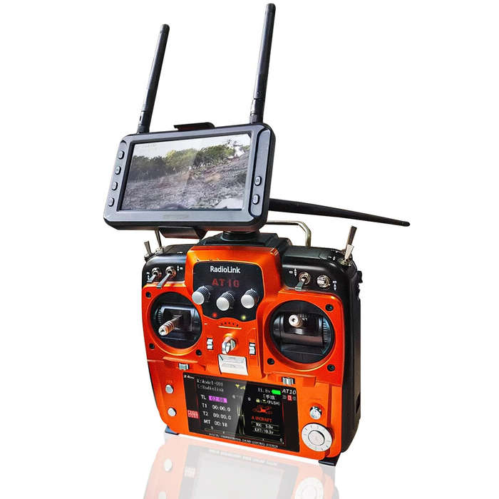 Transmitter Display Monitor Holder Mount Phone Bracket for Radiolink T8FB AT9S/AT9S PRO AT10II Radio
