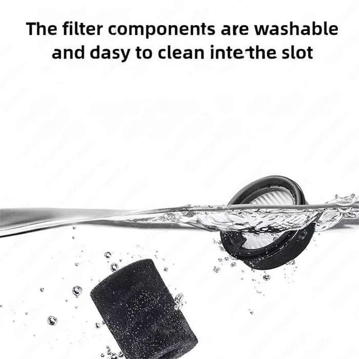 2 pcs - 2PC Xiaomi Mijia Car Vacuum Cleaner Filter Strong Suction Three-In-One Deep Dust Collector C