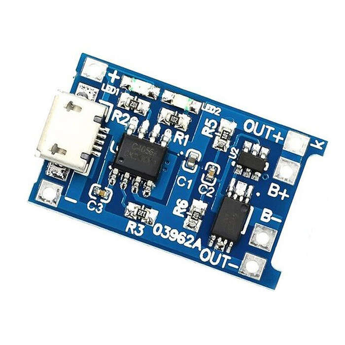 1A Micro(10PCS) - 10pcs 5V 1A 18650 TP4056 Lithium Battery Charger Module Charging Board with Protec