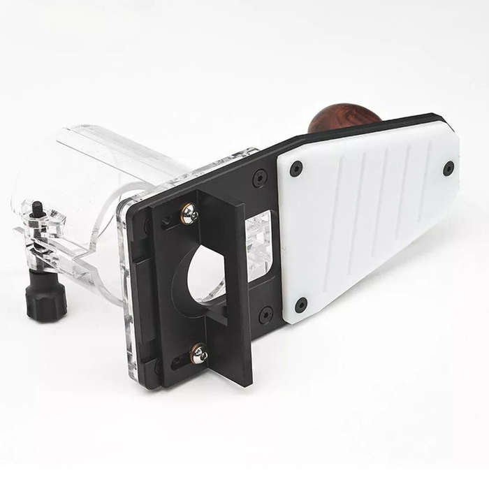 #A - Aluminum Alloy Edge Trimmer With Adjustable Fence 65Mm Wood Handle Perfect For Arc R Corner Cha