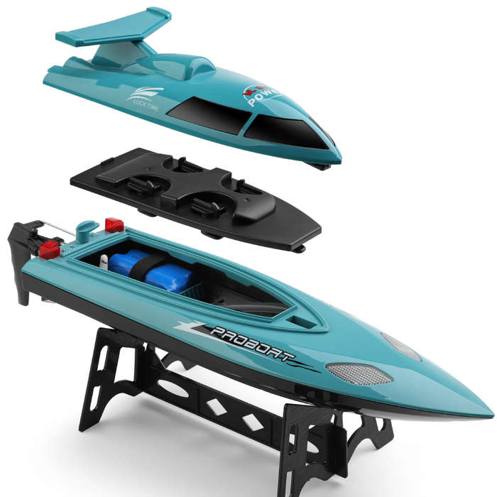 One Battery - Wltoys WL911-A RTR 2.4G RC Boat High Speed Self-Righting Waterproof Racing Ship Water