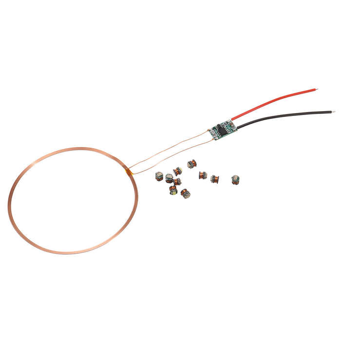 0~80mm Long-distance Wireless Power Supply Module Wireless Power Supply Lamp 5V Power Supply