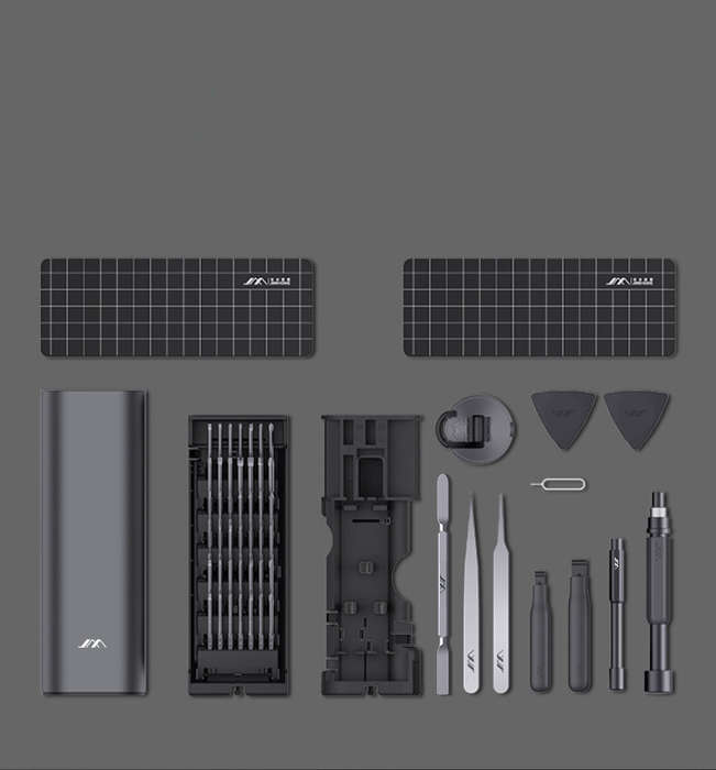 JIMI JM-GNT60 60 In 1 Magnetic Screwdriver Household DIY Precision Screw Driver Repair Tools Press D