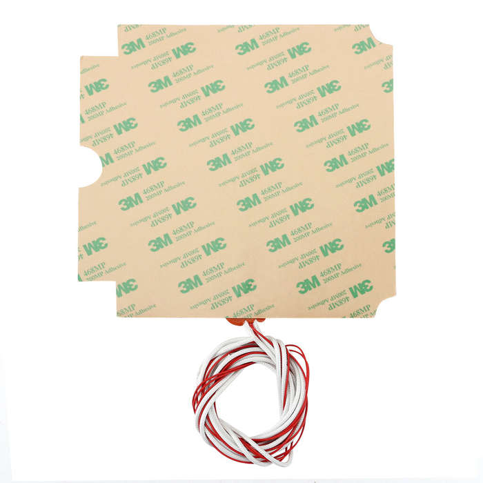 Orange - 170*170mm110V 500W Imported Hot Bed Silicone Heating Pad for Annex K3 3D Printer Accessorie