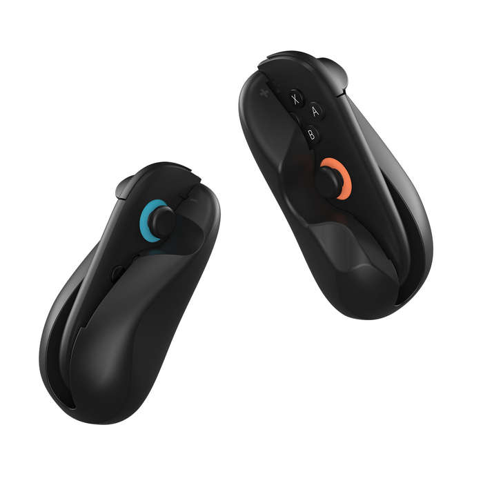 Blue/Orange - JYS JYS-NS2296 Switch2 Joy-Con Mouse Adapter Ergonomic Portable Gaming Mouse Converter