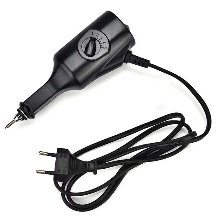 EU Plug - Electric Engraver 220V 25W Adjustable Power Metal Wood Ceramic Glass Plastic Engraving Pen